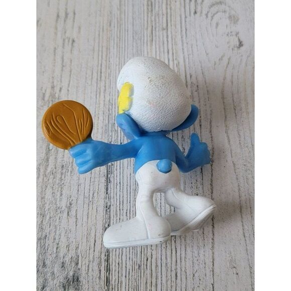McDonald's 2013 peyo vanity smurf blue toy figure - Picture 4 of 5